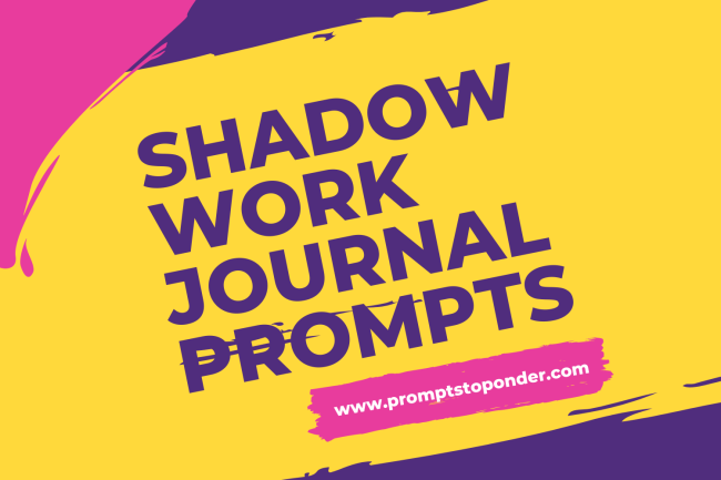 Shadow Work Journal Prompts image of our shadow work journal prompt article