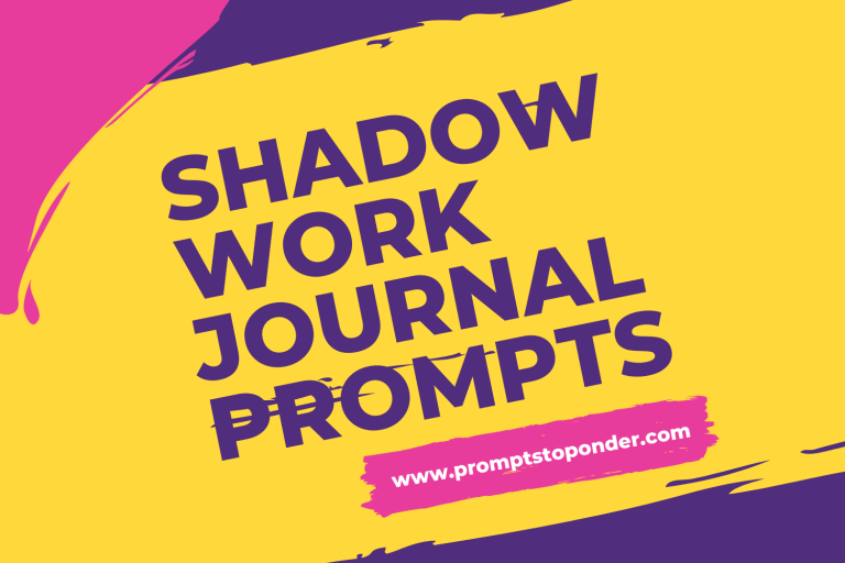 Shadow Work Journal Prompts image of our shadow work journal prompt article